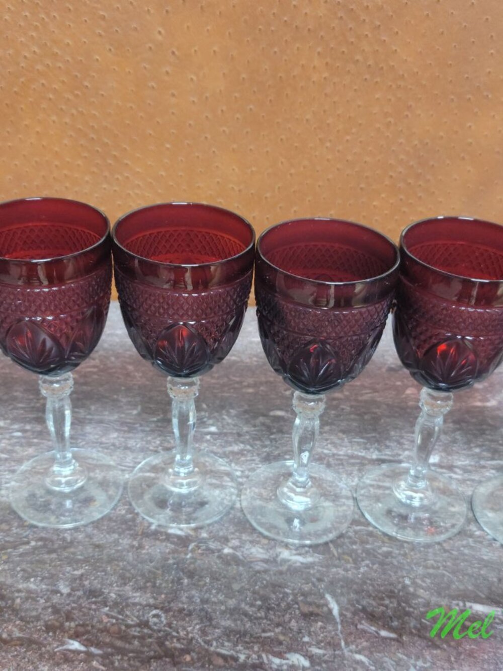 Cristal D'Arques Ruby Wine Glasses - Set of 6